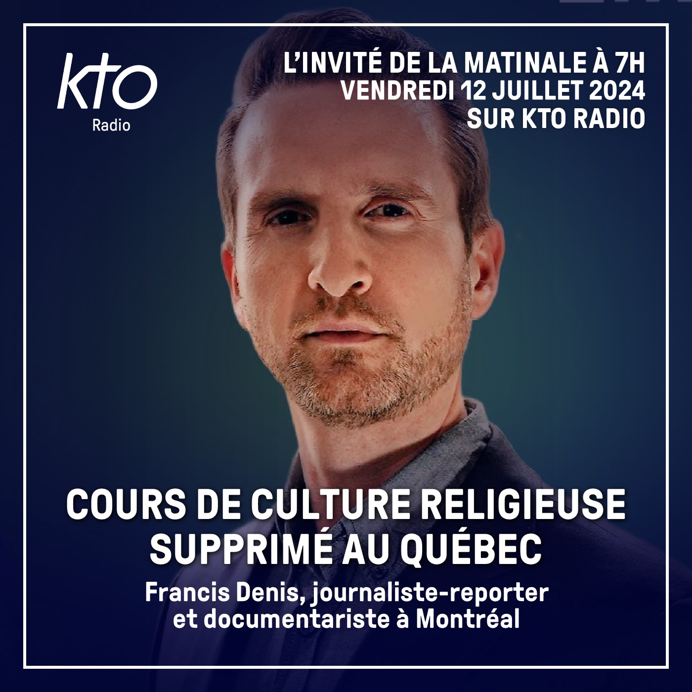 Francis Denis, journaliste-reporter et documentariste au Québec episode artwork