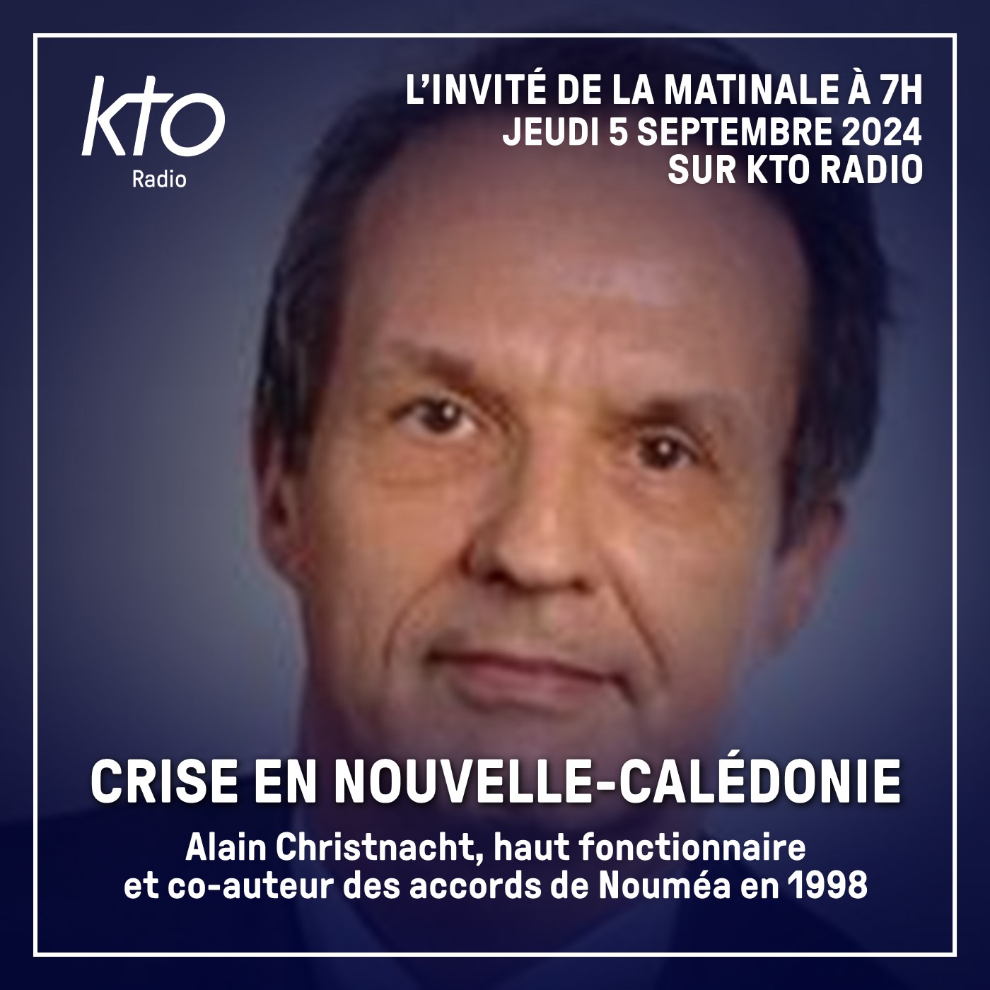 Alain Christnacht, haut fonctionnaire en charge des accords de Nouméa en 1998 episode artwork
