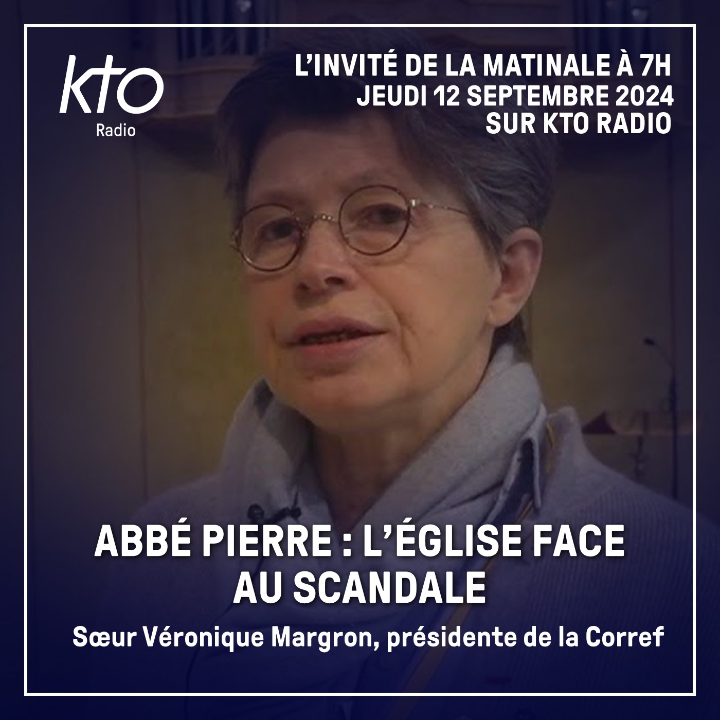 Soeur Véronique Margron, présidente de la Corref episode artwork