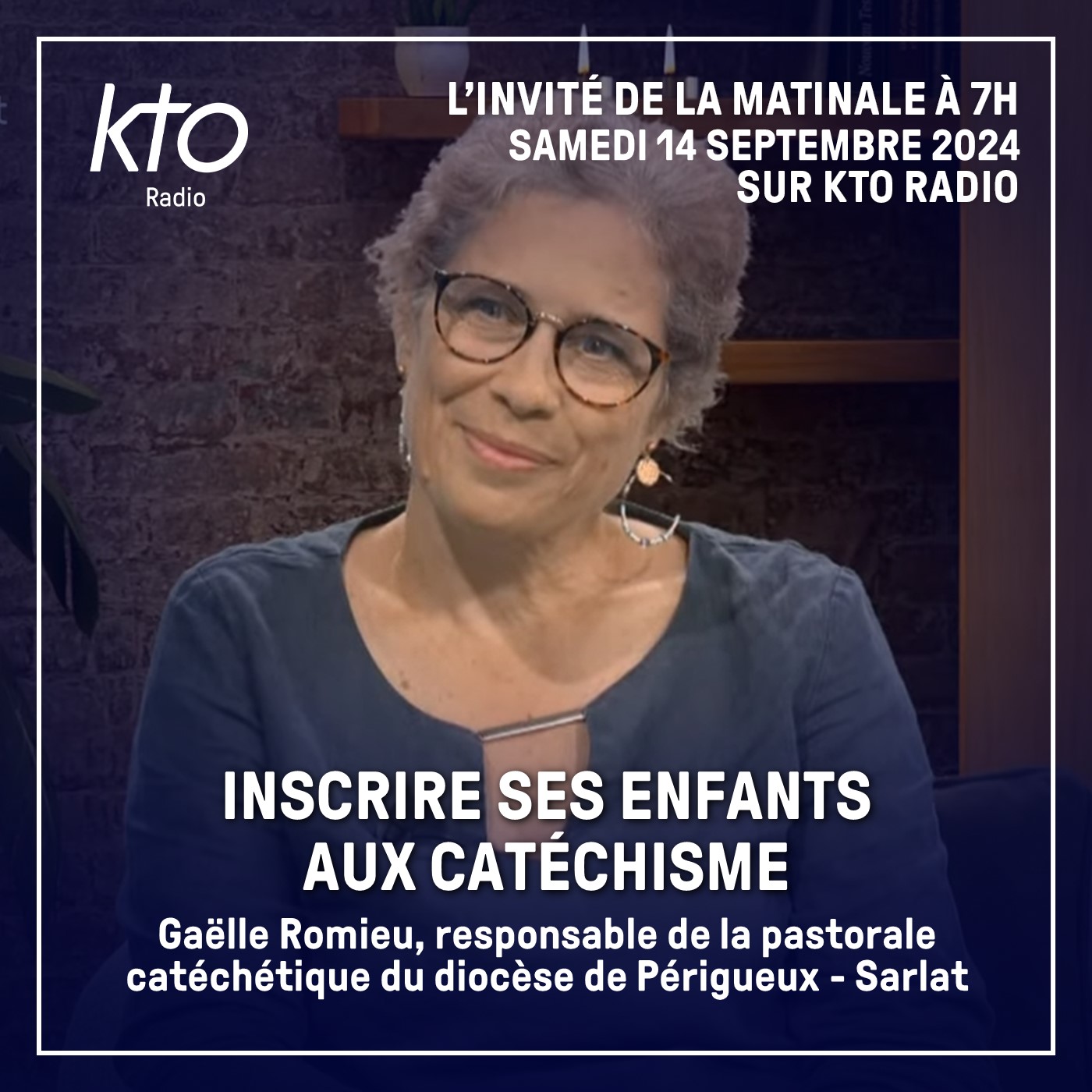 Gaëlle Romieu, responsable de la pastorale catéchétique du diocèse de Périgueux-Sarlat episode artwork