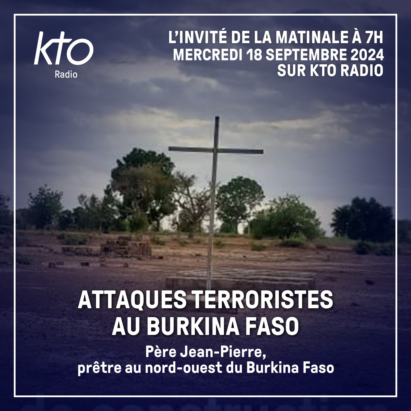 Père Jean-Pierre, prêtre au Burkina Faso episode artwork