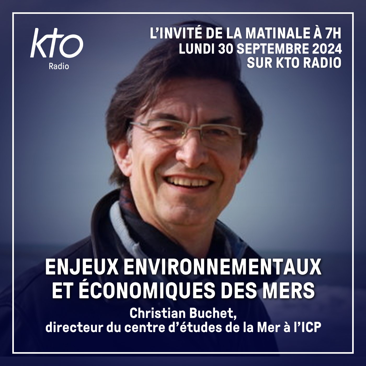 Christian Buchet, directeur du centre d’études de la Mer à l’Institut Catholique de Paris episode artwork