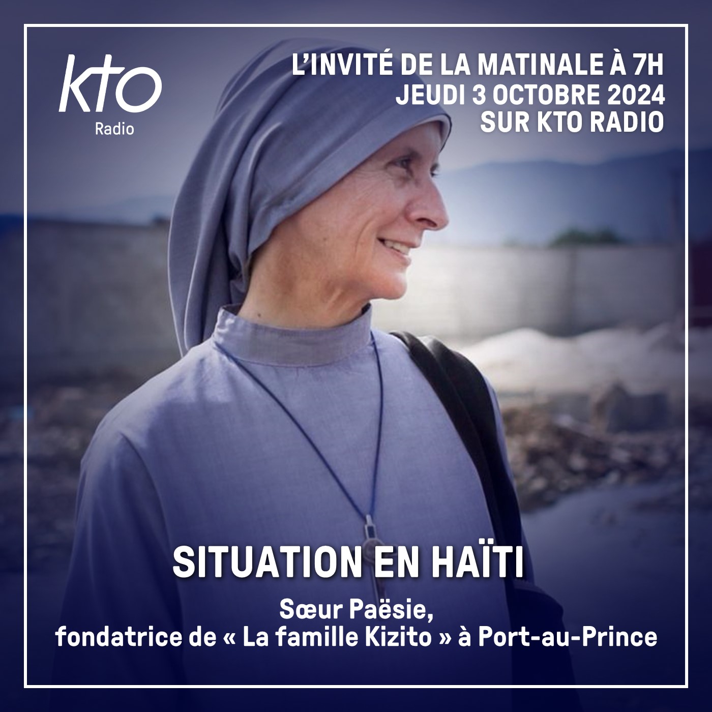 Soeur Paësie, fondatrice de "La famille Kizito" en Haïti episode artwork