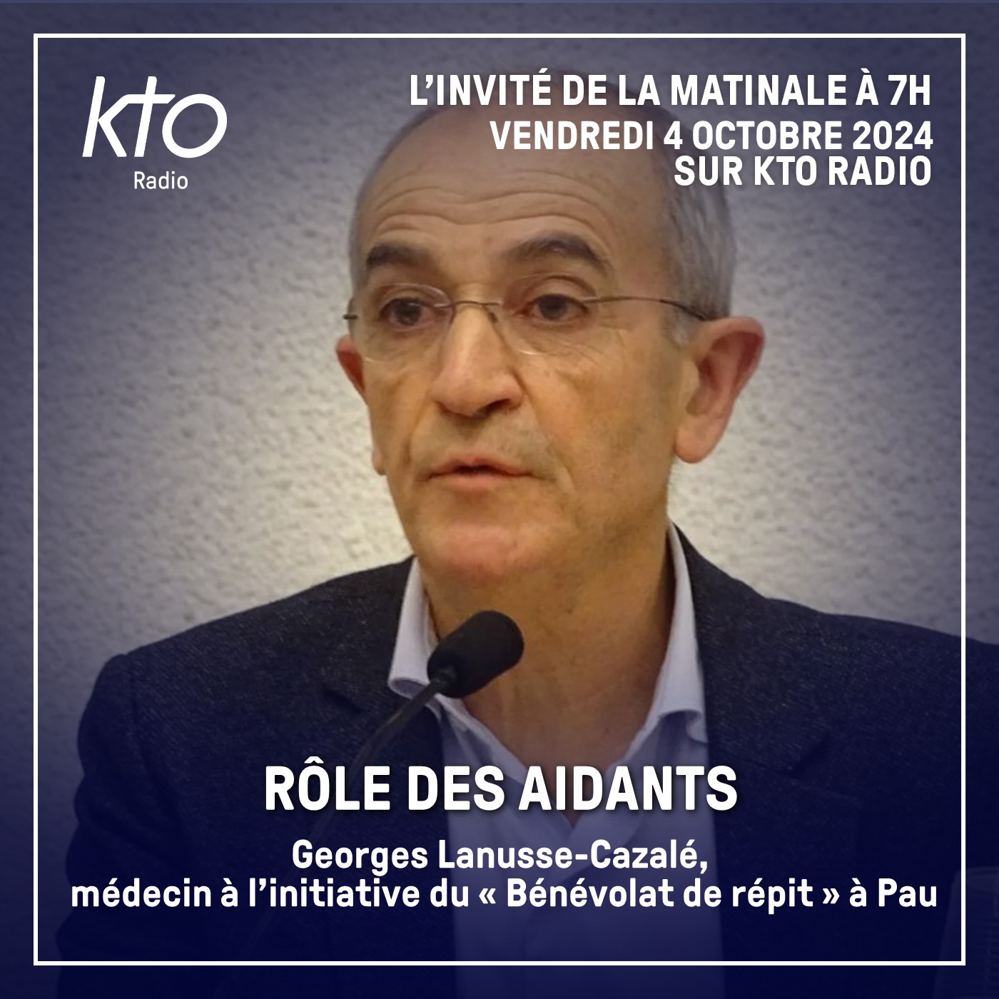 Georges Lanusse-Cazalé, médecin à l’initiative du « Bénévolat de répit » à Pau episode artwork