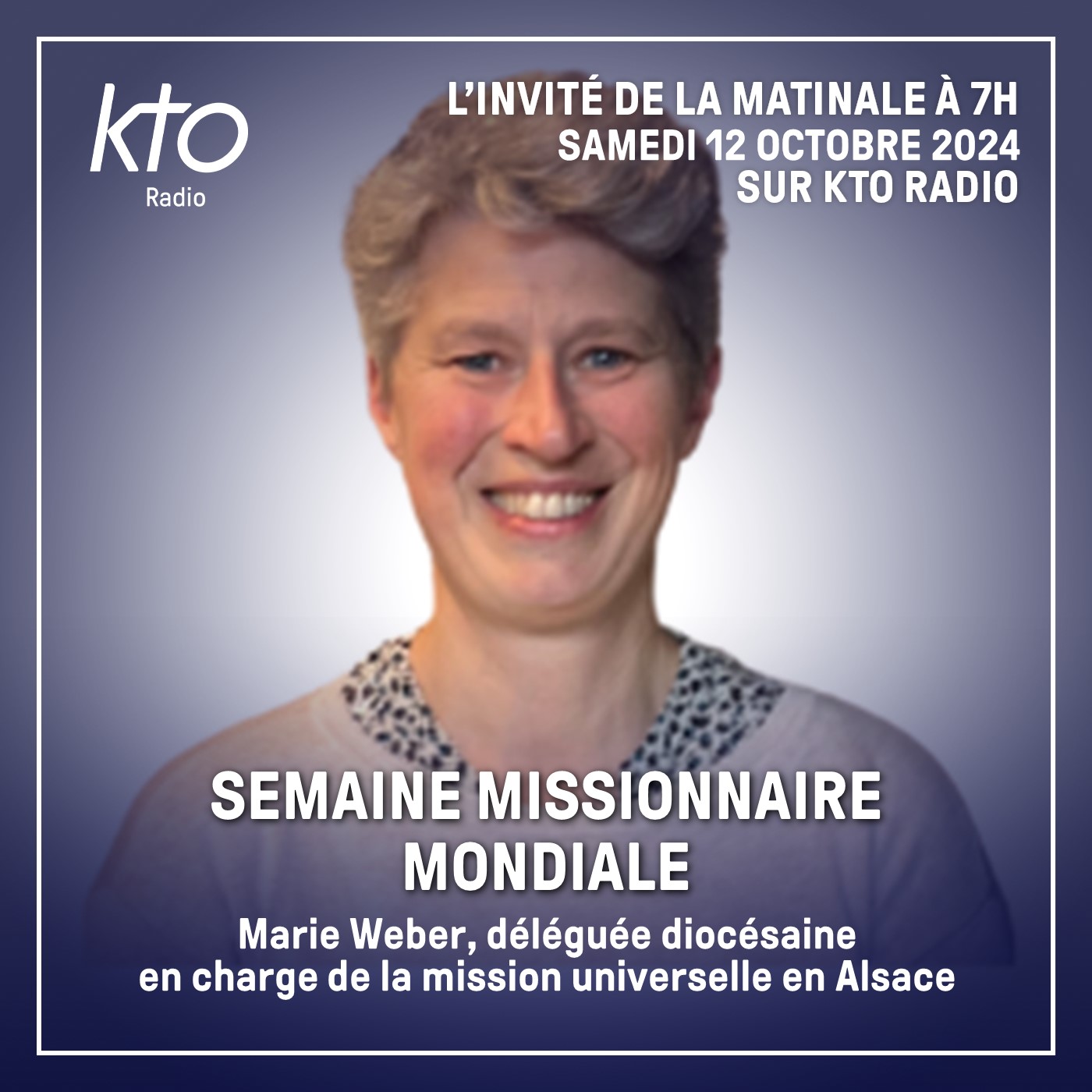 Marie Weber, déléguée diocésaine à la mission universelle pour le diocèse de Strasbourg episode artwork