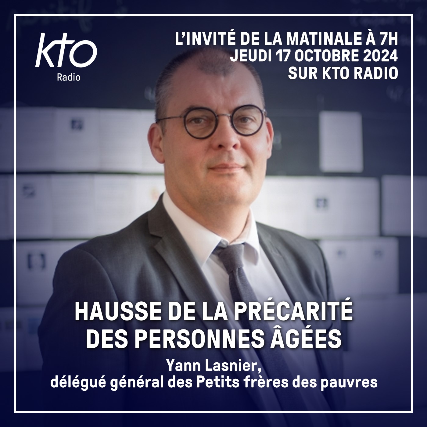 Yann Lasnier, délégué général des Petits frères de pauvres episode artwork