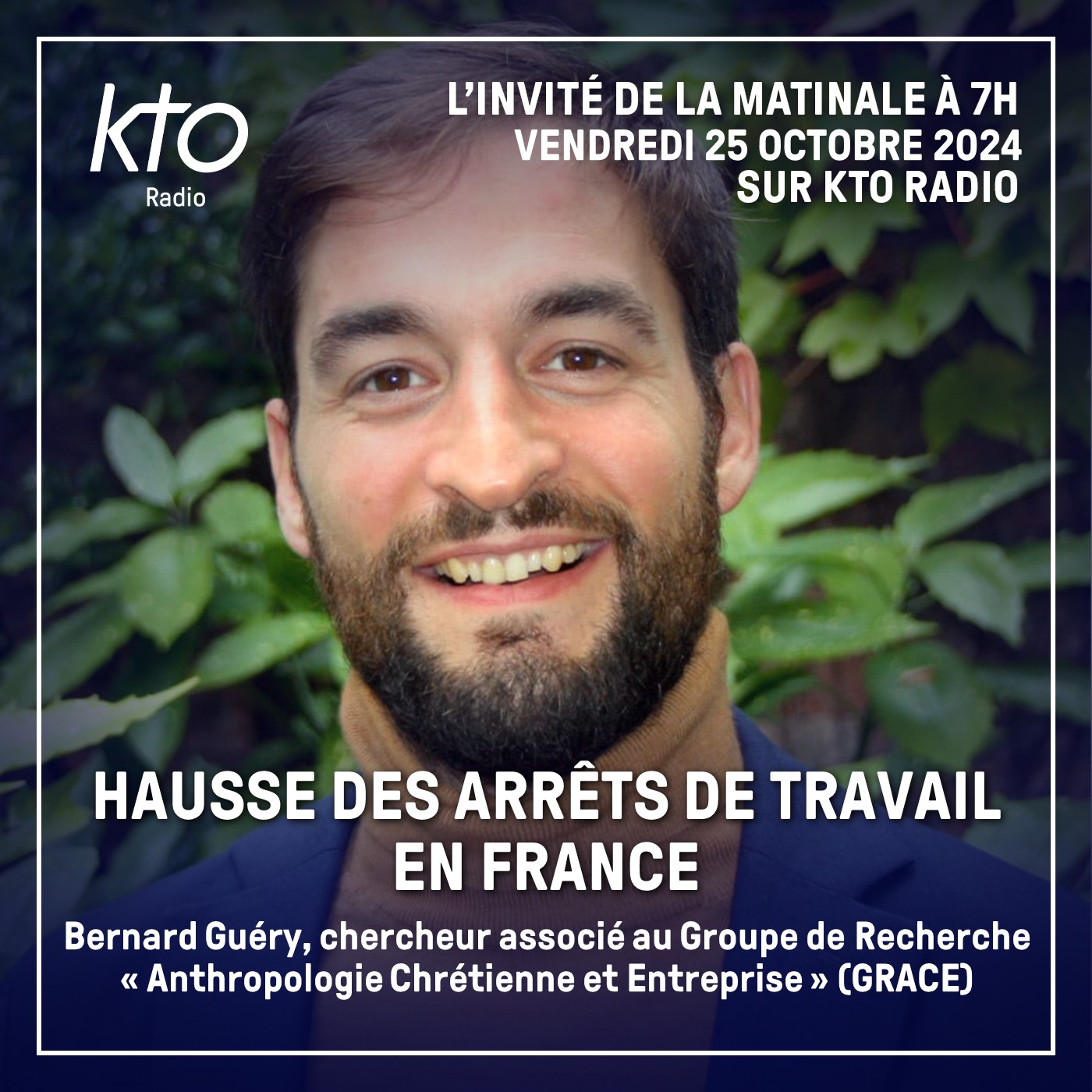 Bernard Guéry, chercheur associé au Groupe de recherche anthropologie chrétienne et entreprise (GRAC episode artwork