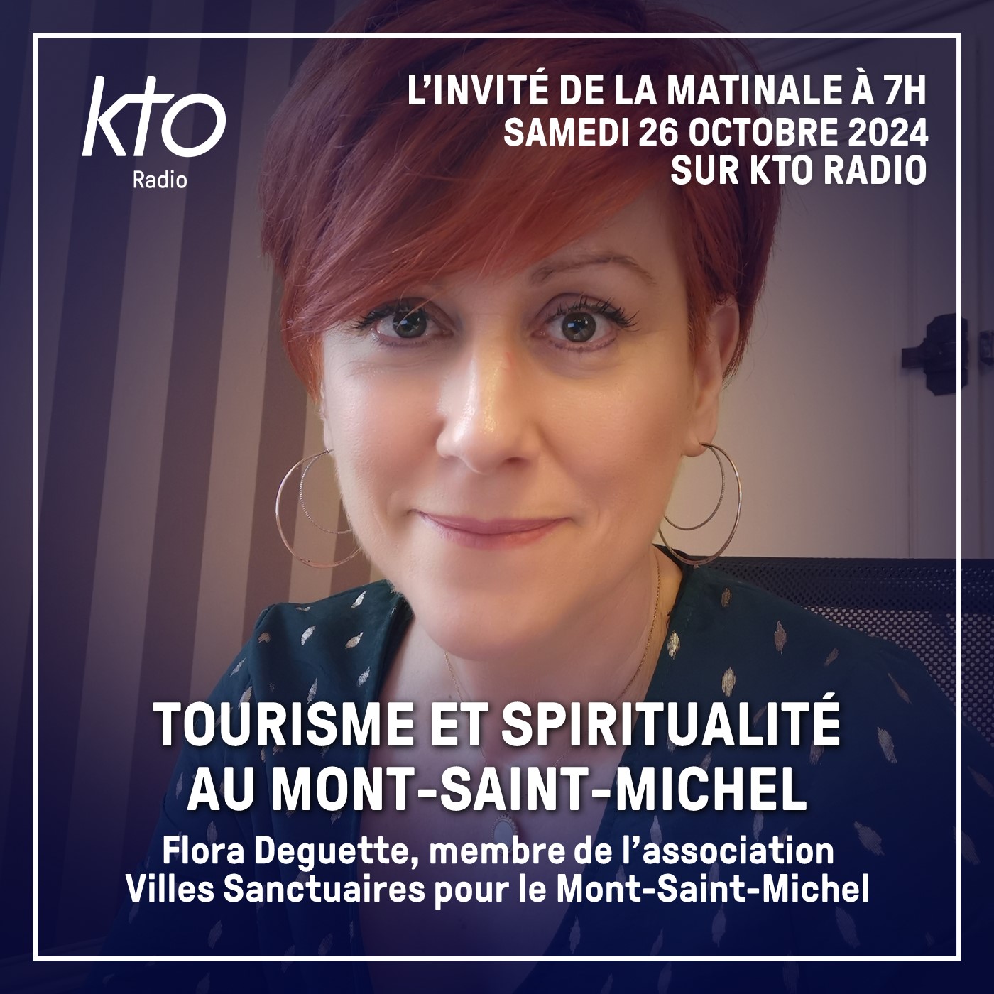 Flora Deguette, membre de l’association "Villes Sanctuaires" pour le Mont-Saint-Michel episode artwork