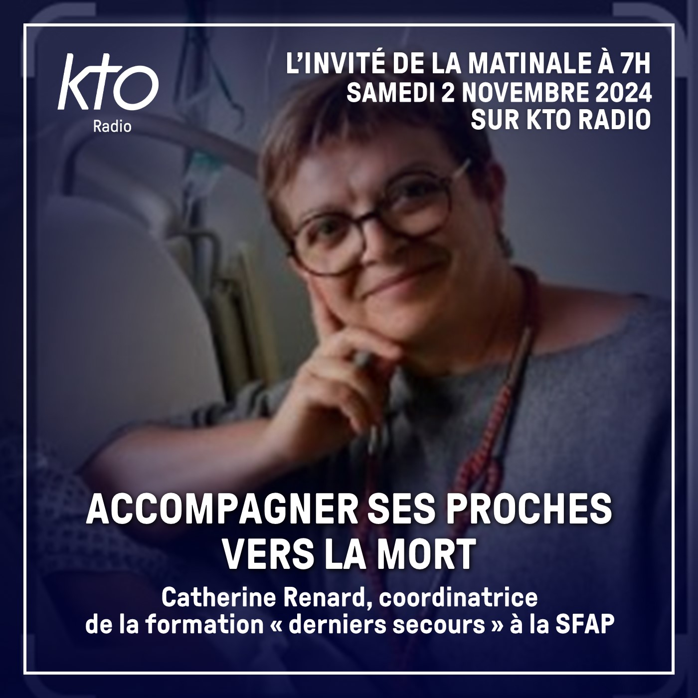 Catherine Renard, coordinatrice de la formation "Derniers secours" à la SFAP episode artwork