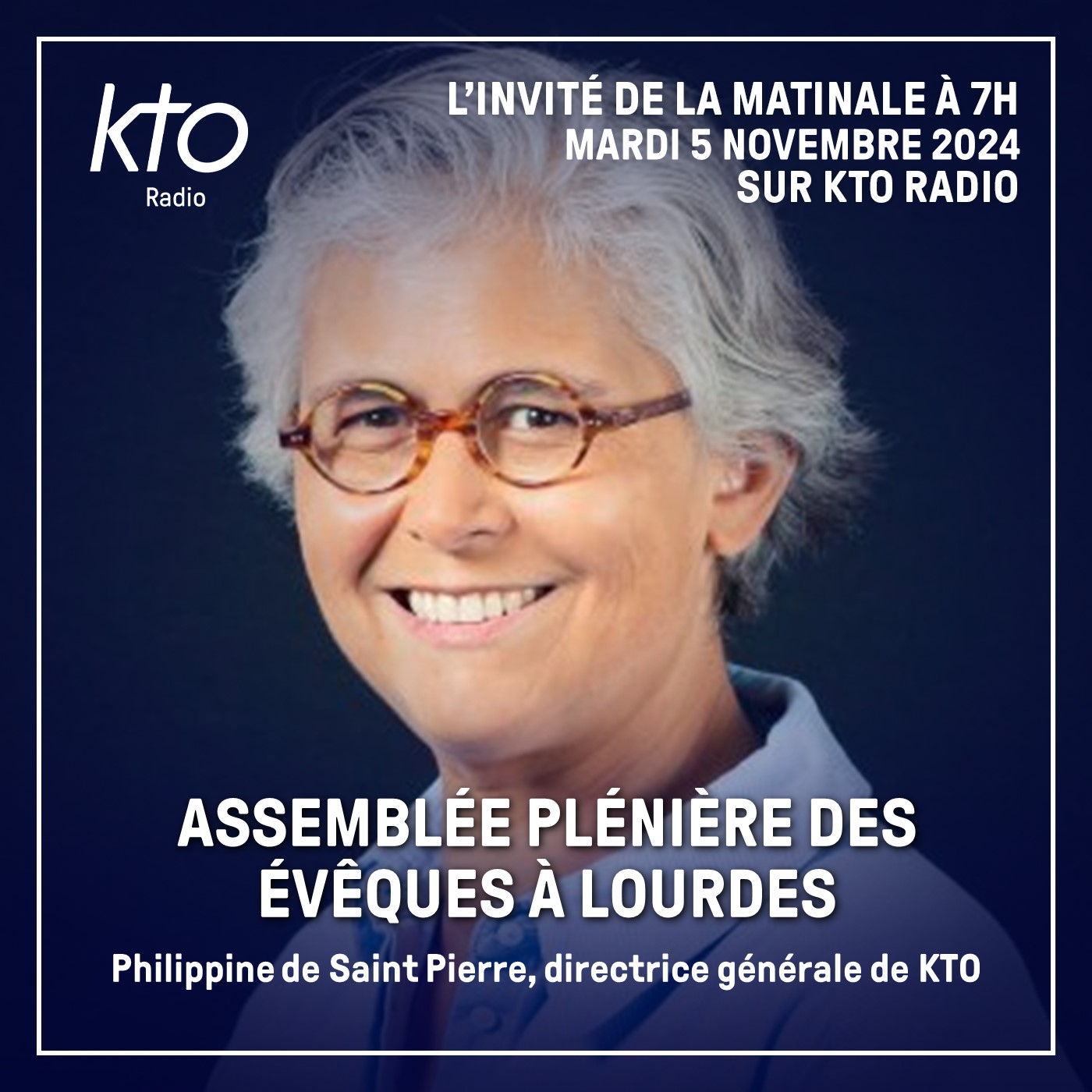 Philippine de Saint Pierre, directrice générale de KTO episode artwork