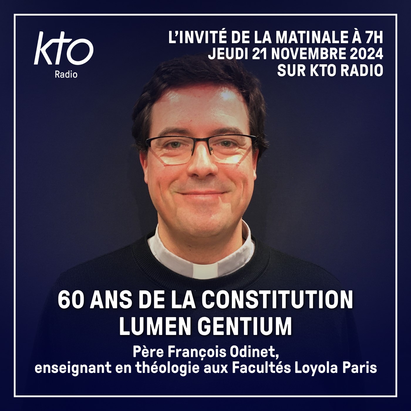 Père François Odinet, enseignant en théologie aux Facultés Loyola Paris episode artwork
