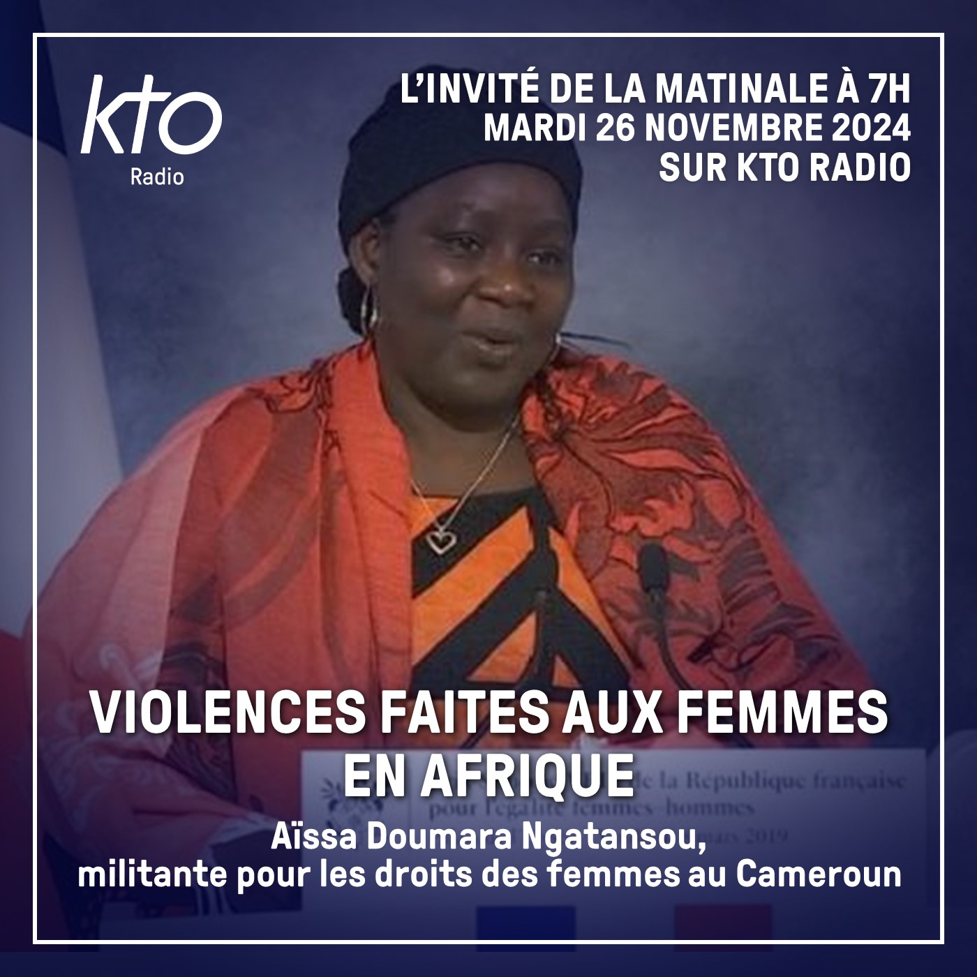 Aïssa Doumara Ngatansou, militante contre les violences faites au femmes au Cameroun episode artwork