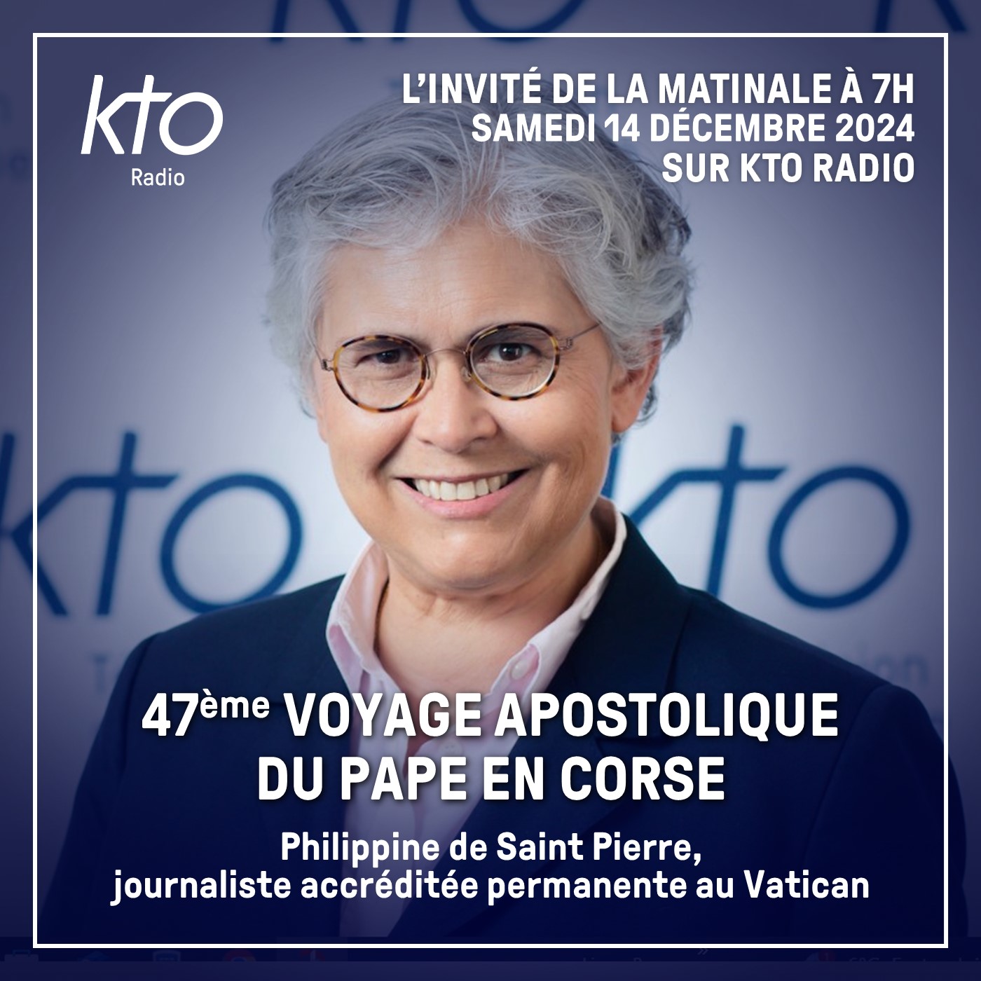 Philippine de Saint Pierre, journaliste accréditée permanente au Vatican episode artwork