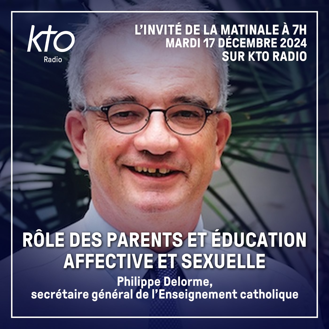 Philippe Delorme, secrétaire général de l’Enseignement catholique episode artwork