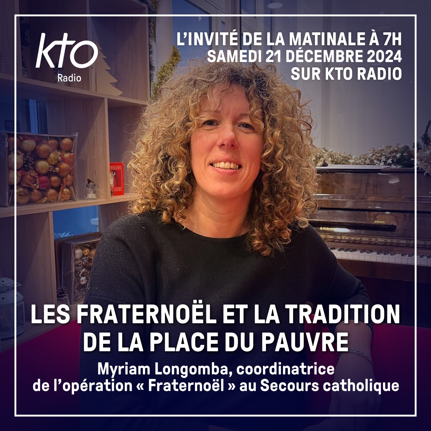 Myriam Longomba, coordinatrice des Fraternoël du Secours Catholique episode artwork