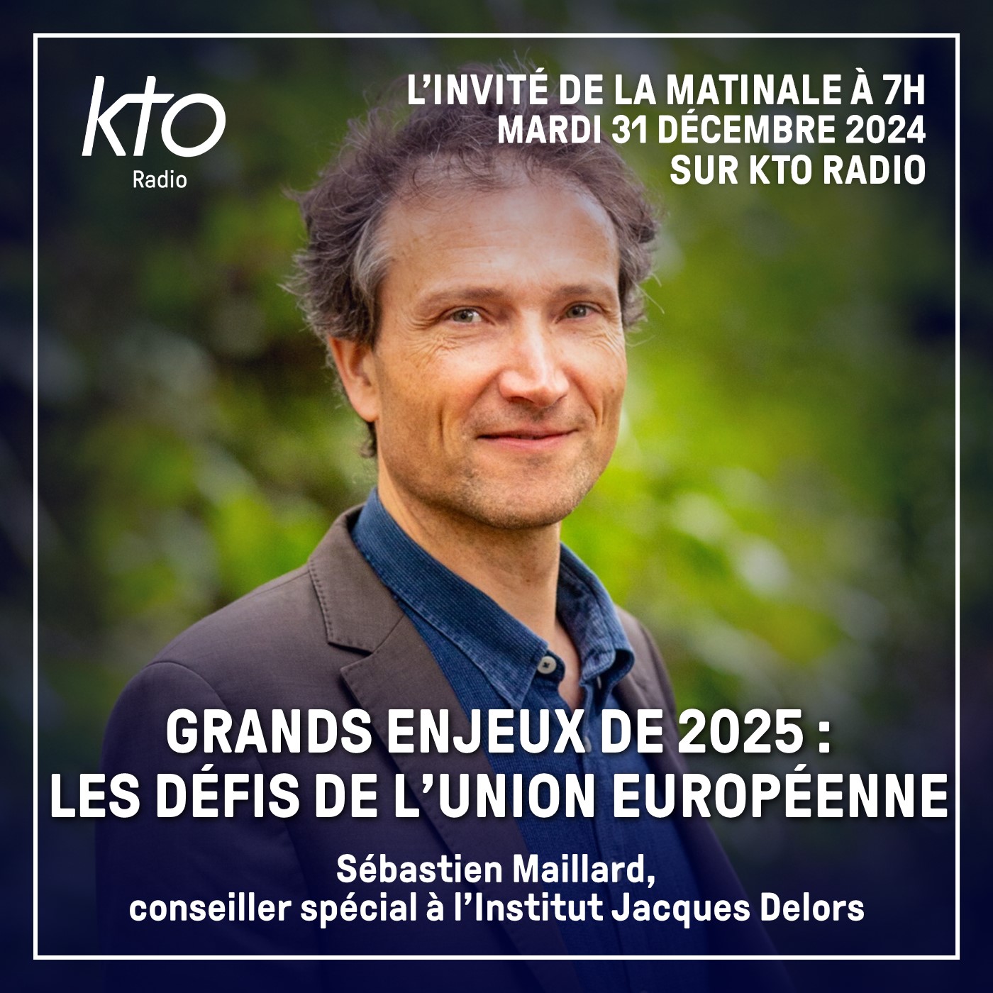 Grands enjeux de 2025 : les défis de l’Union européenne avec Sébastien Maillard episode artwork