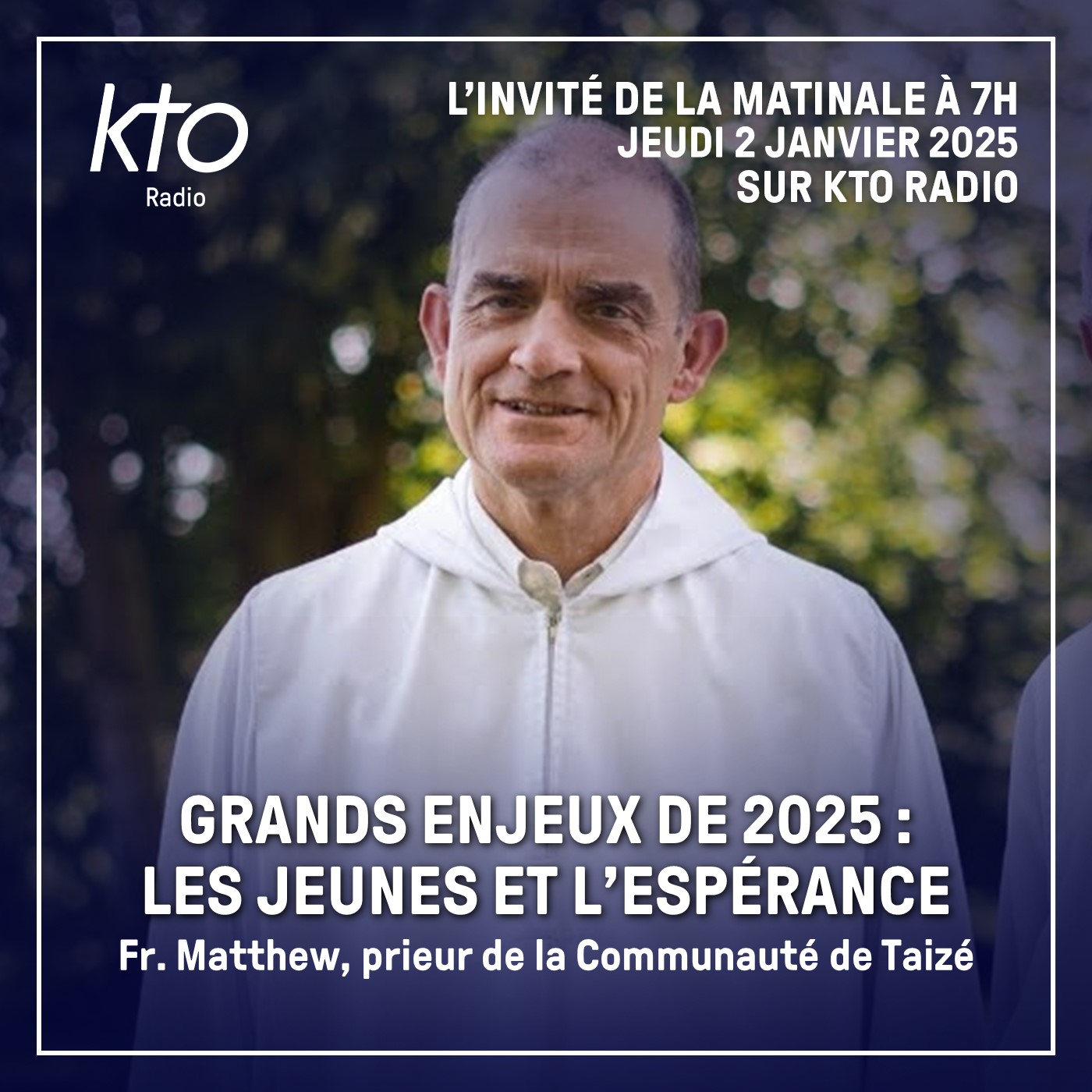 Grands enjeux de 2025 : les jeunes et l’Espérance avec Frère Matthew episode artwork
