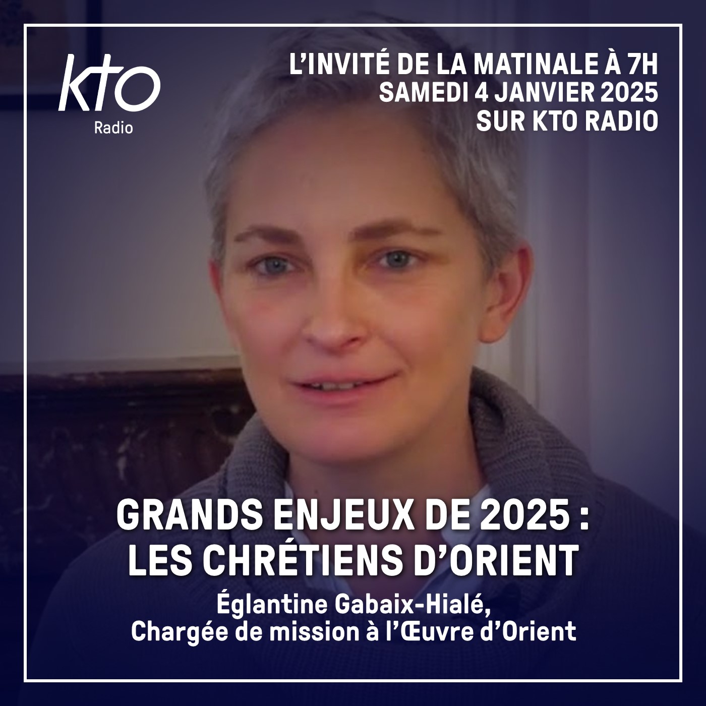 Grands enjeux de 2025 : les chrétiens d’Orient avec Églantine Gabaix-Hialé episode artwork