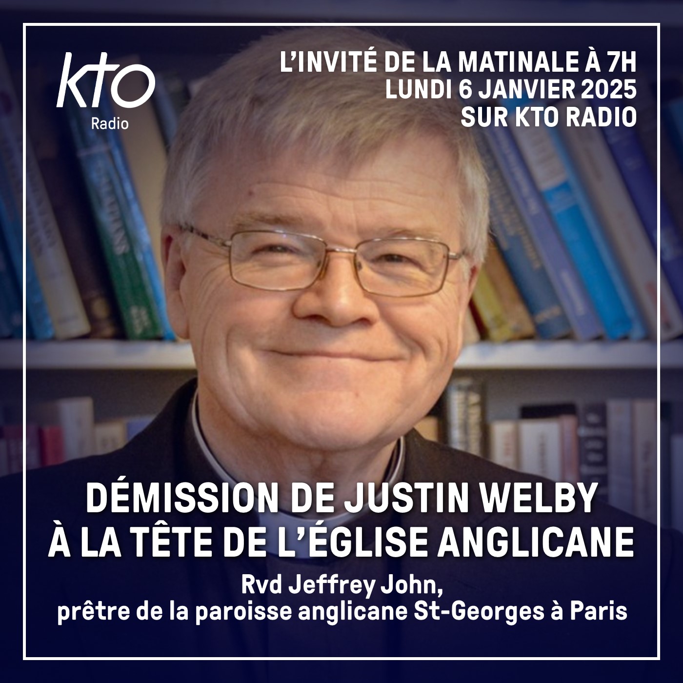 Rvd Jeffrey John, prêtre de la paroisse anglicane St-Georges à Paris episode artwork