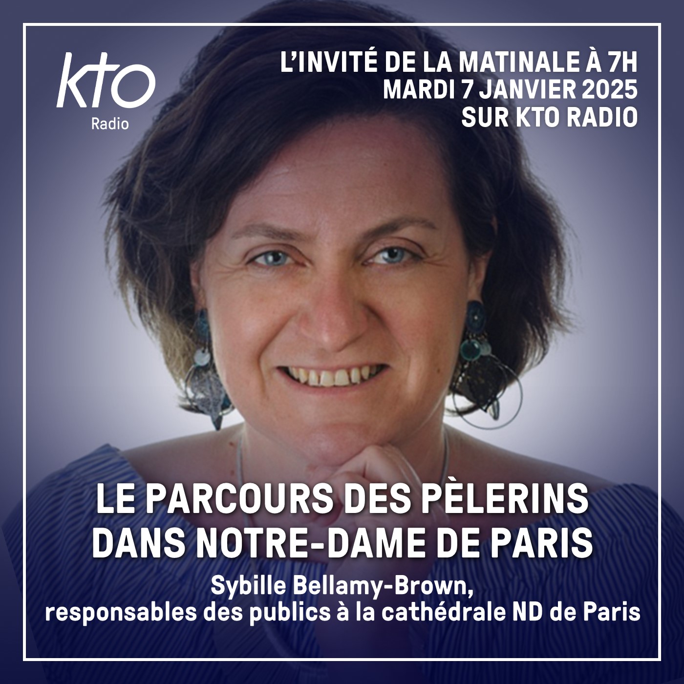 Sybille Bellamy-Brown, responsable des publics à Notre-Dame de Paris episode artwork