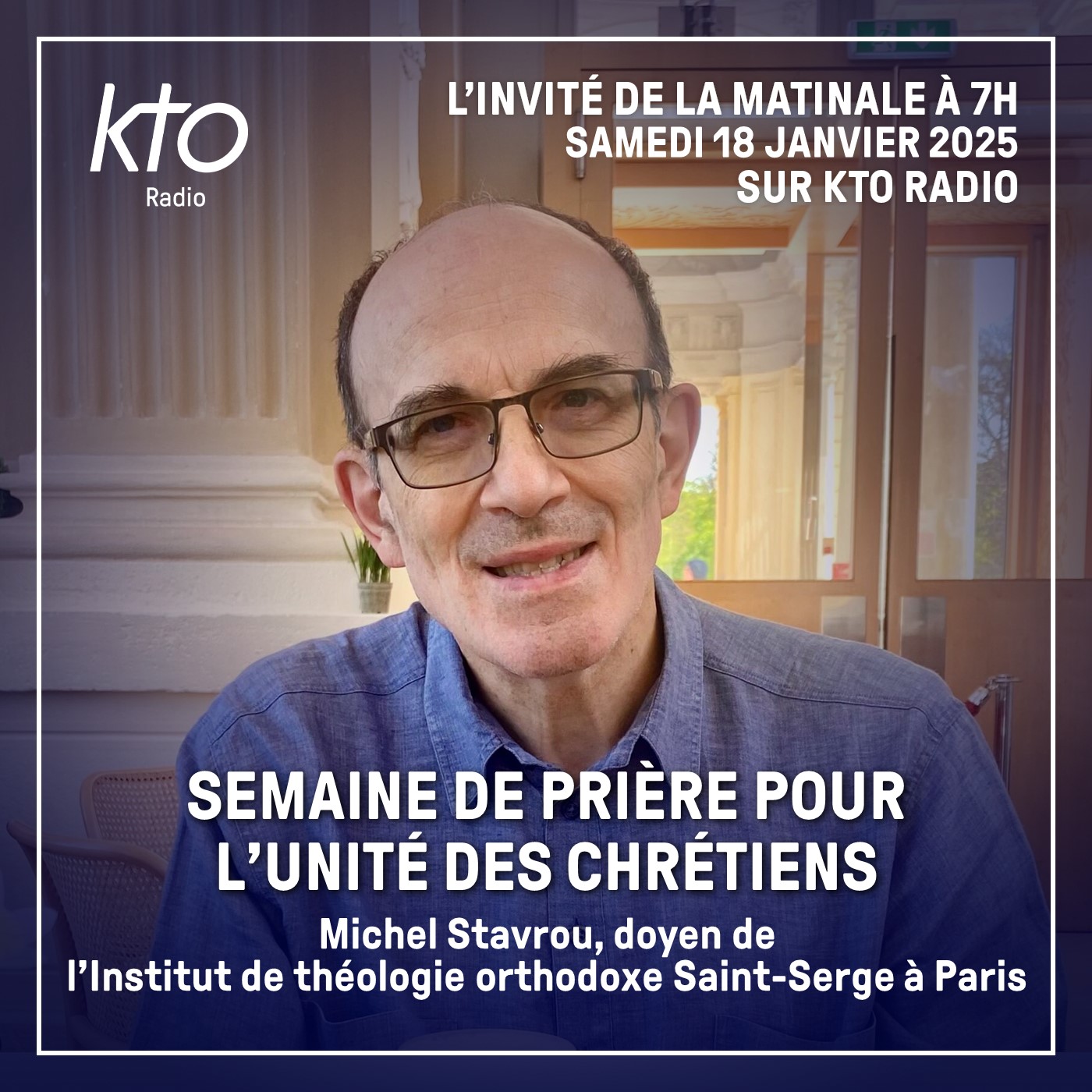 Michel Stavrou, doyen de l’Institut de théologie orthodoxe Saint-Serge à Paris episode artwork