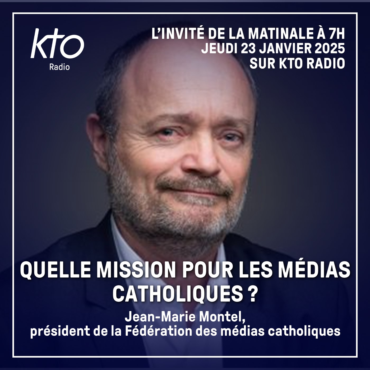 Jean-Marie Montel, président de la Fédération des médias catholiques episode artwork