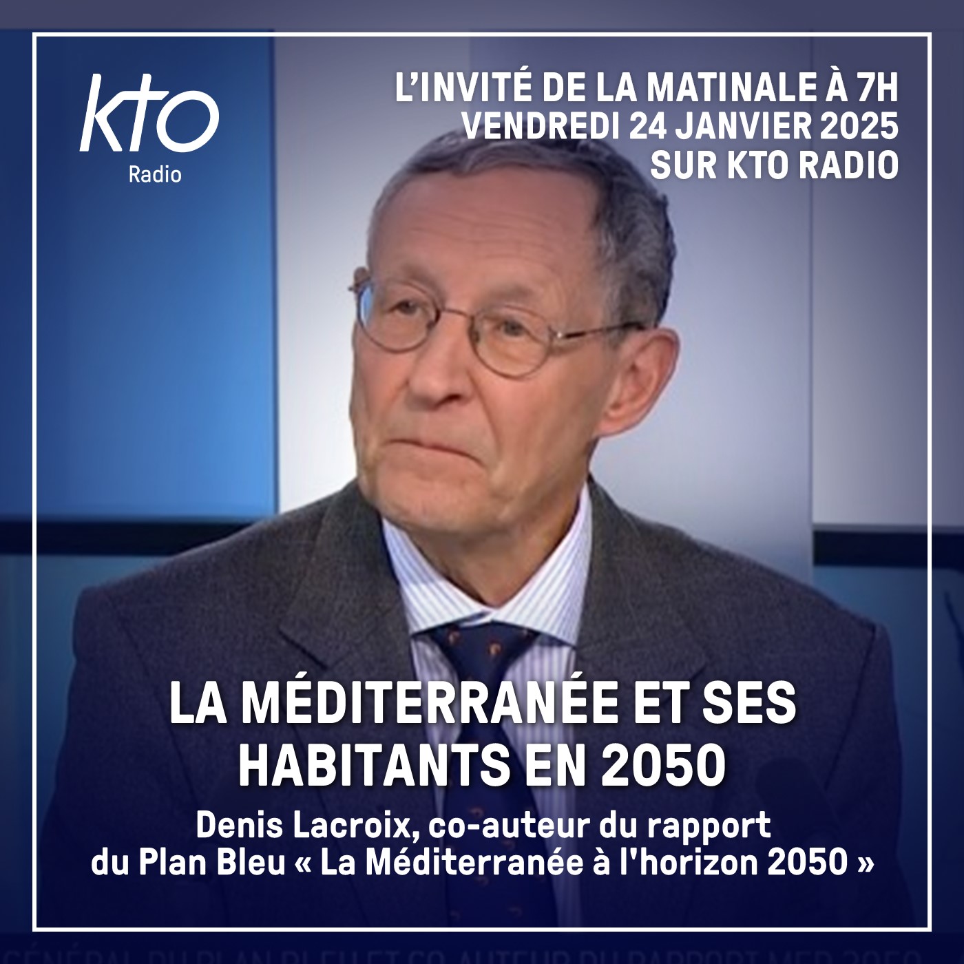 Denis Lacroix, co-auteur du rapport du Plan Bleu « La Méditerranée à l’horizon 2050 » episode artwork