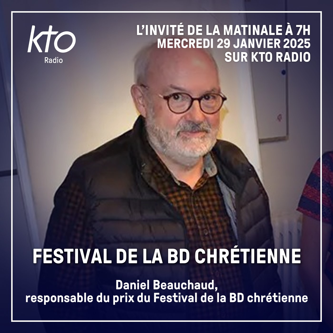 Daniel Beauchaud, responsable du prix du Festival de la BD chrétienne d’Angoulême episode artwork