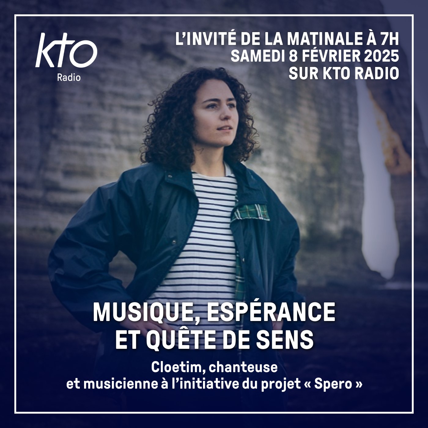 Cloetim, chanteuse et musicienne à l’initiative du projet "Spero" episode artwork