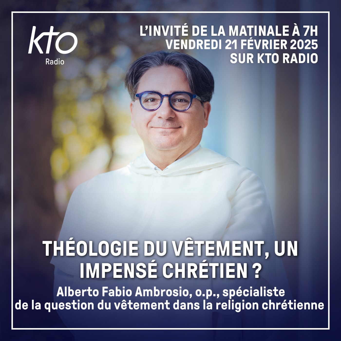 Alberto Fabio Ambrosio, o.p., spécialiste de la question du vêtement dans la religion chrétienne episode artwork