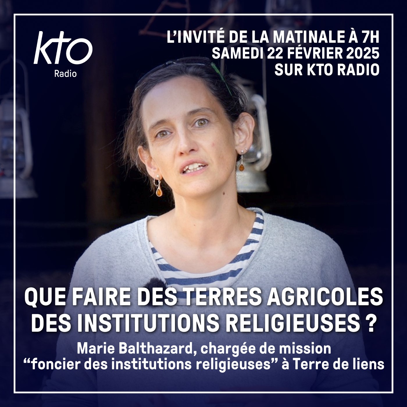 Marie Balthazard, chargée de mission "Foncier des institutions religieuses" à Terre de Liens episode artwork