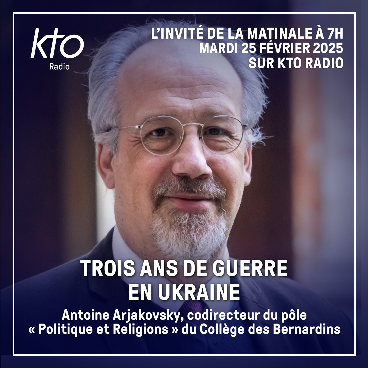 Antoine Arjakovsky, codirecteur du pôle « Politique et Religions » du Collège des Bernardins episode artwork