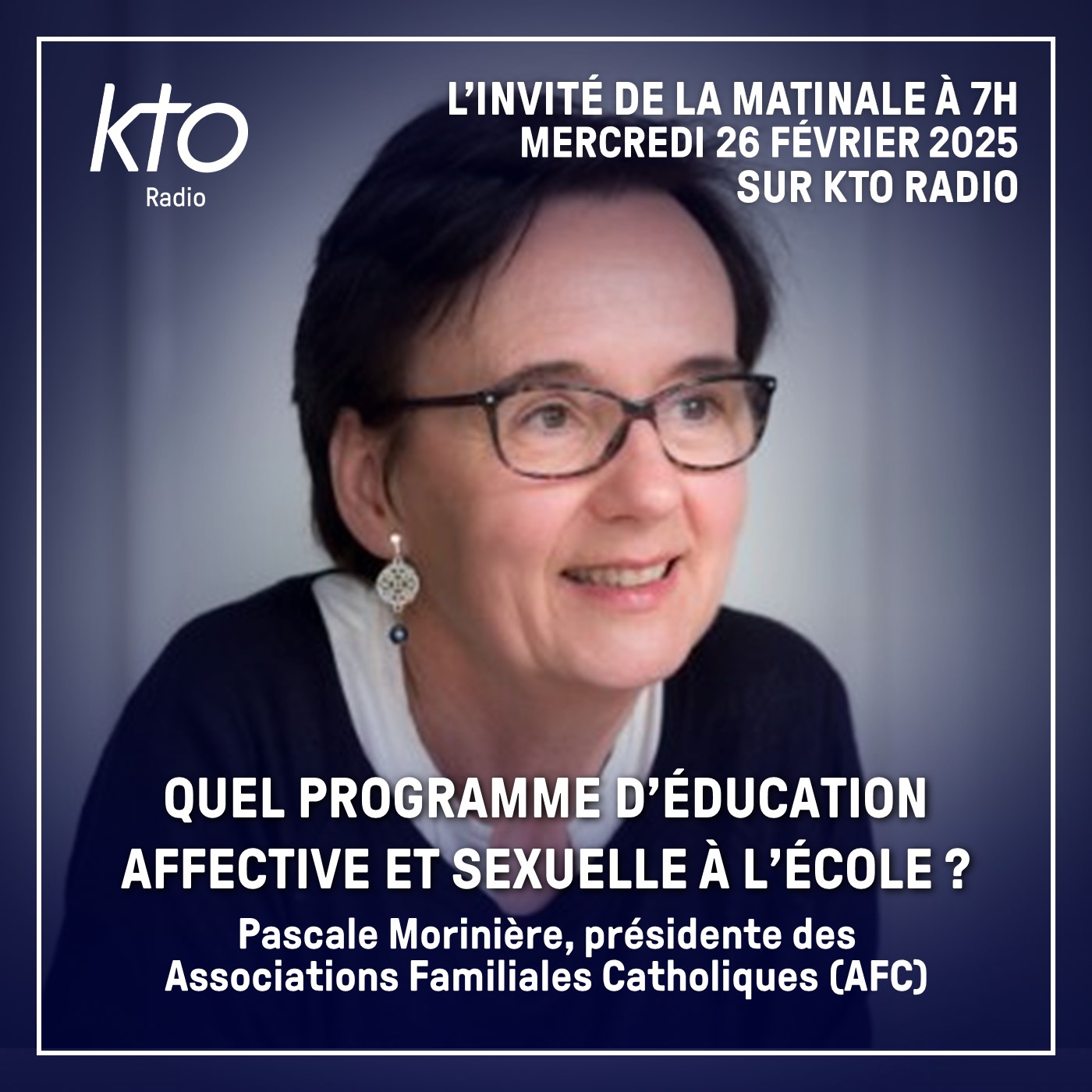 Pascale Morinière, présidente des Associations Familiales Catholiques (AFC) episode artwork