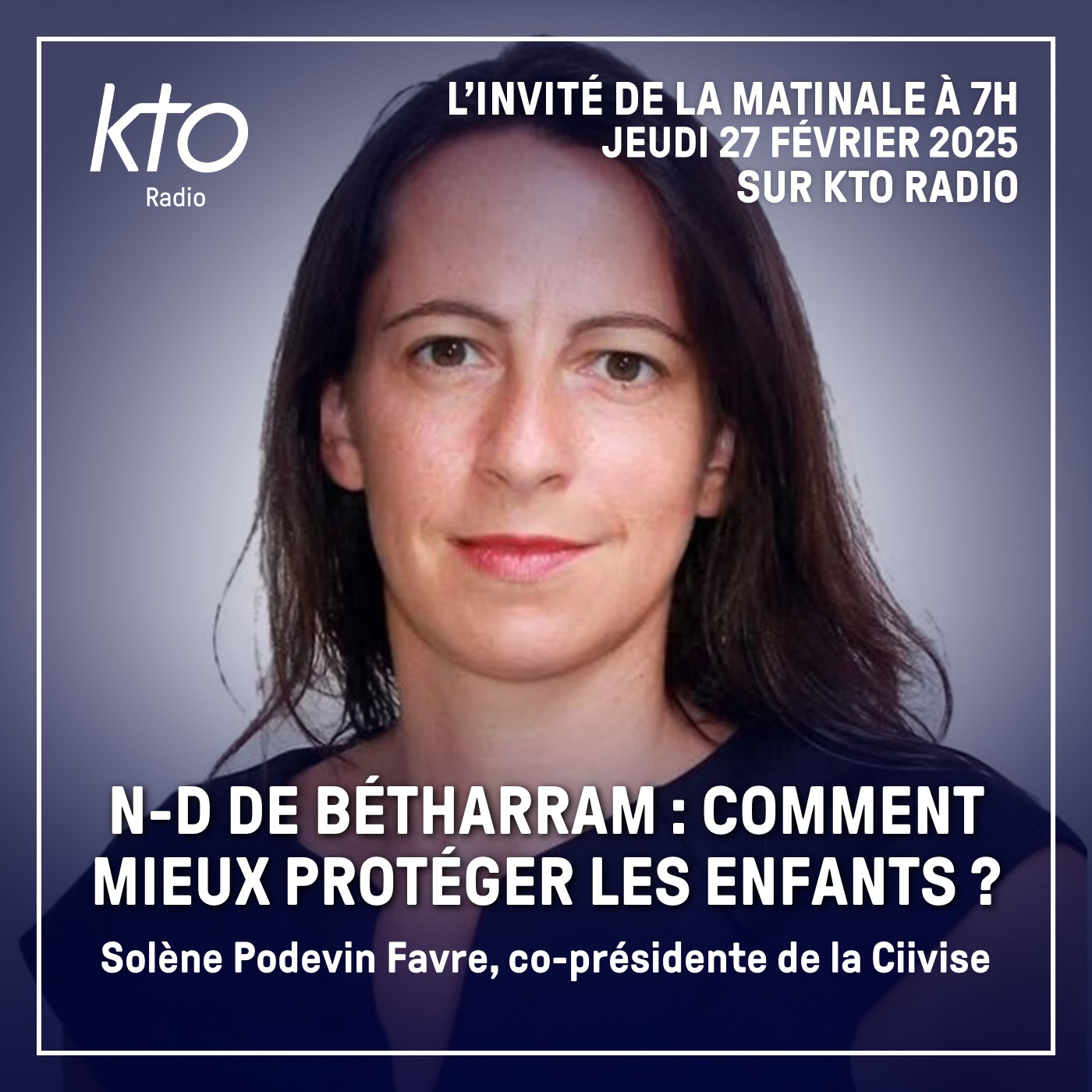 Solène Podevin Favre, co-présidente de la Ciivise episode artwork
