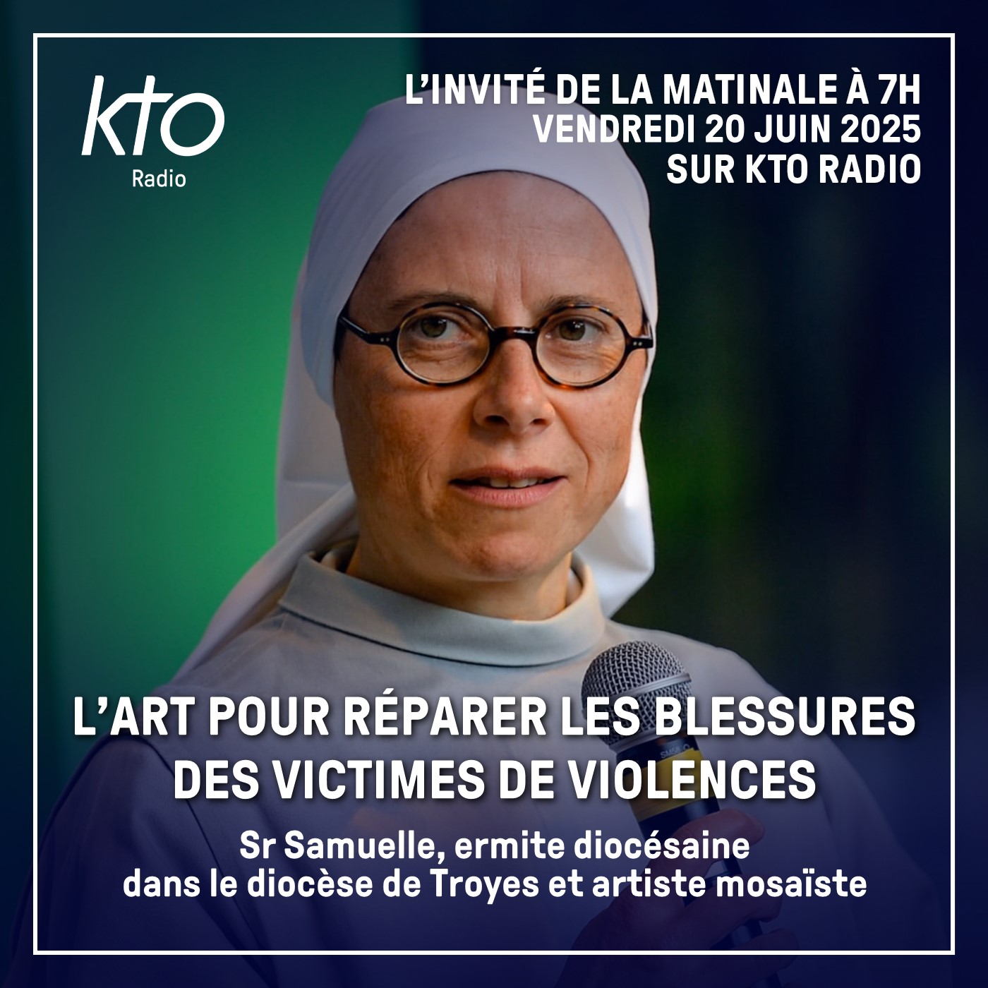 L’art pour réparer les blessures des victimes de violences episode artwork