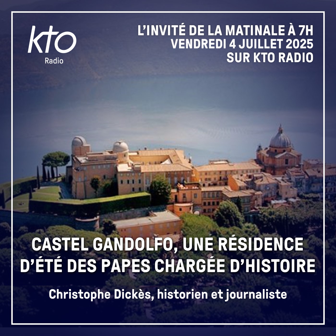 Castel Gandolfo, une résidence d’été des papes chargée d’histoire episode artwork