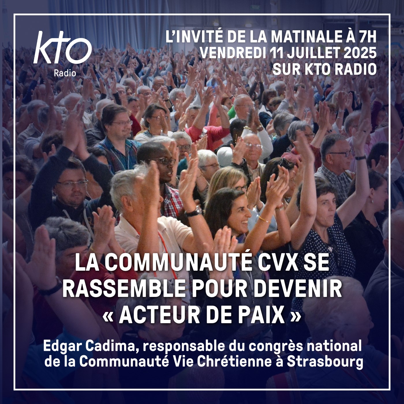La communauté CVX se rassemble pour devenir "acteur de paix" episode artwork