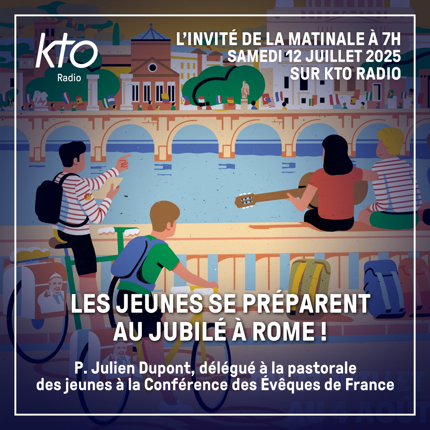 Les jeunes se préparent au Jubilé à Rome ! episode artwork