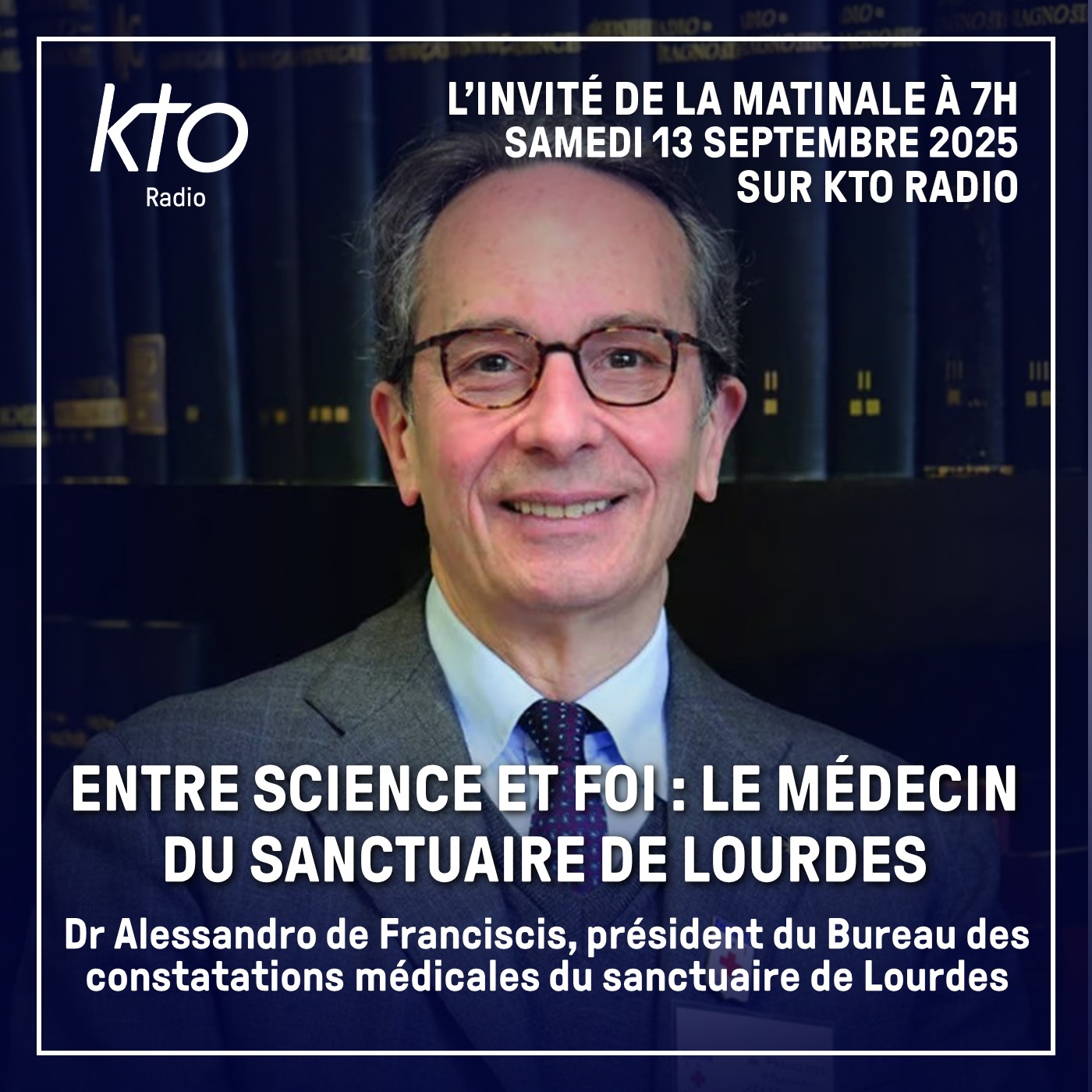 Entre science et foi : le médecin du sanctuaire de Lourdes episode artwork