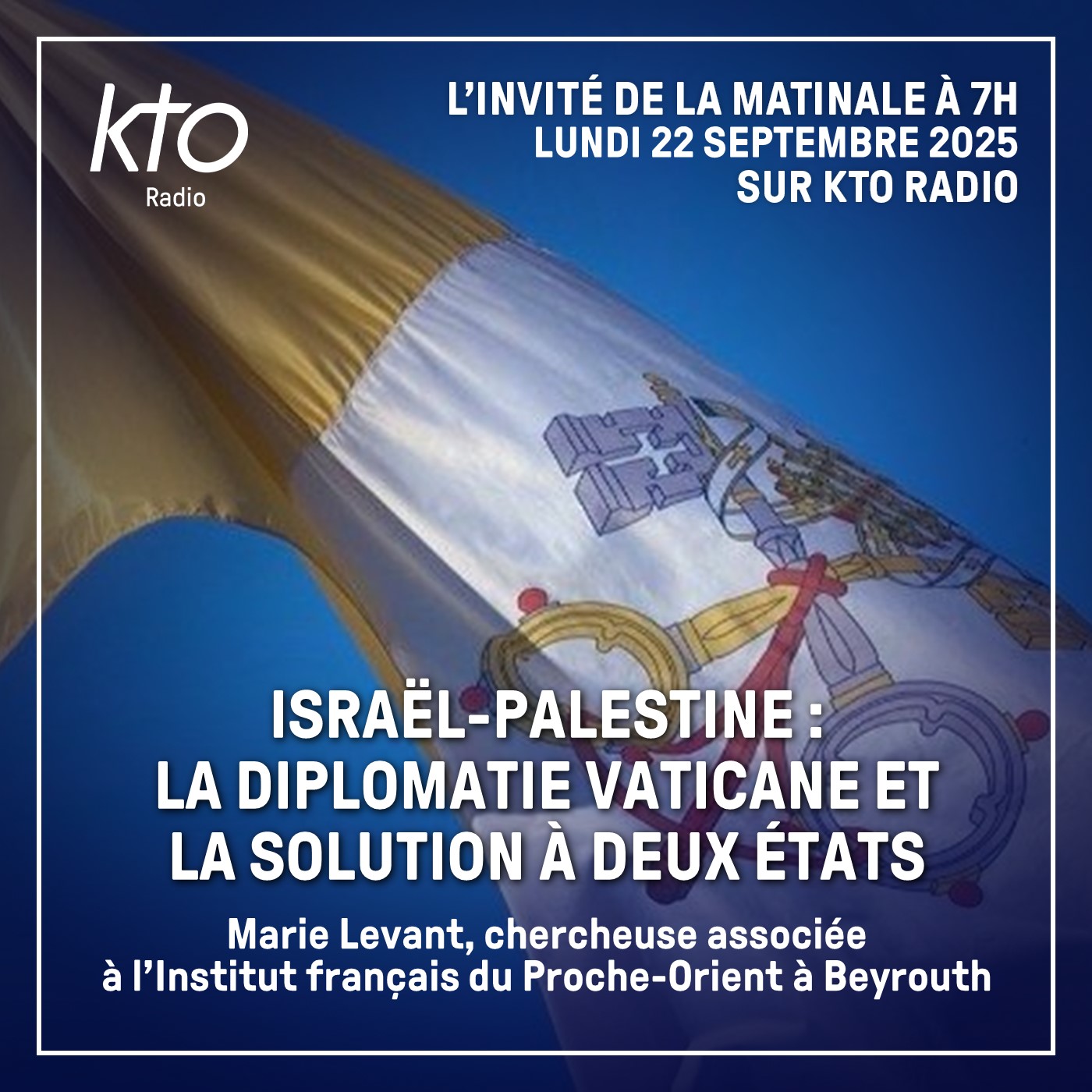 Israël-Palestine : la diplomatie vaticane et la solution à deux États episode artwork