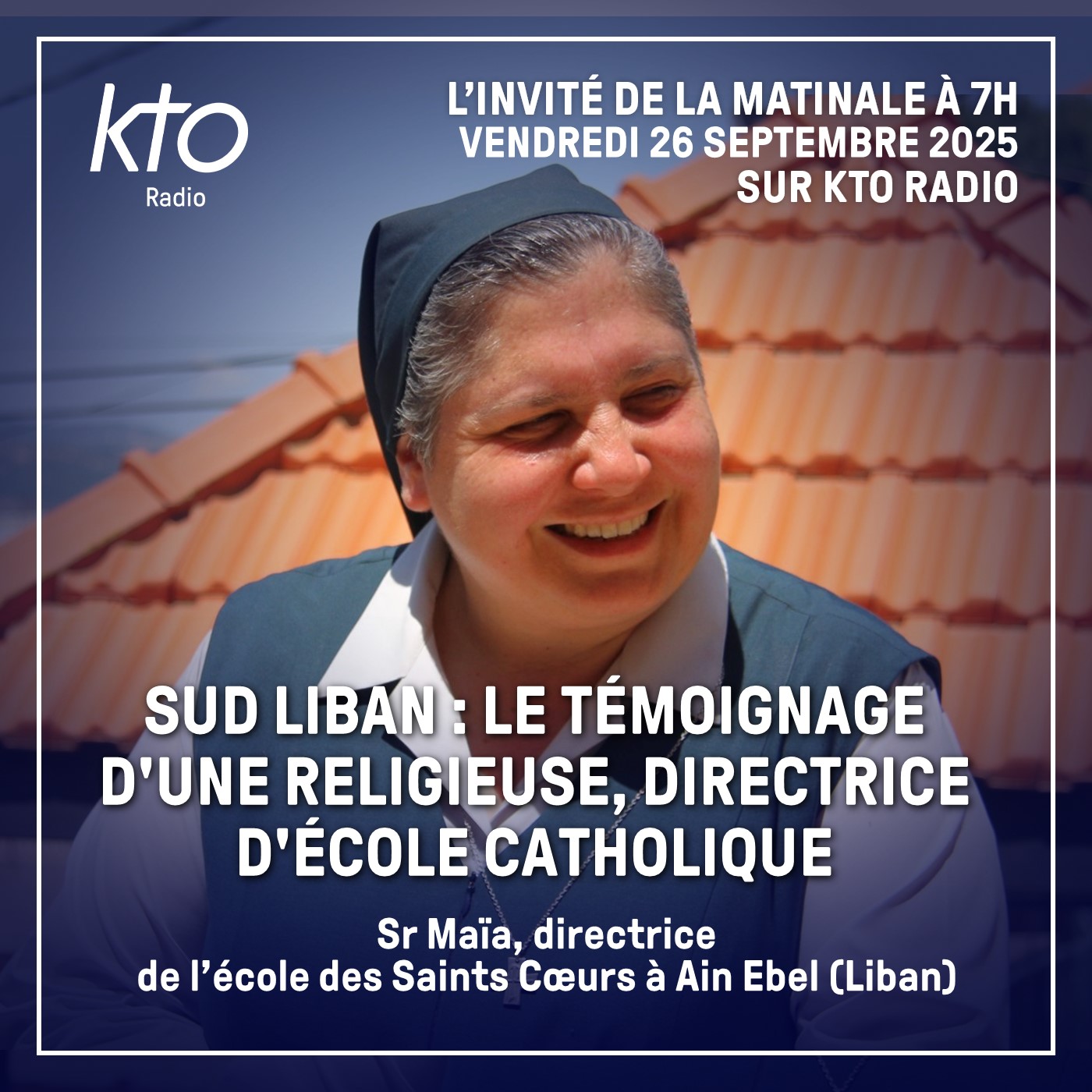 Sud Liban : le témoignage d’une religieuse, directrice d’école catholique episode artwork