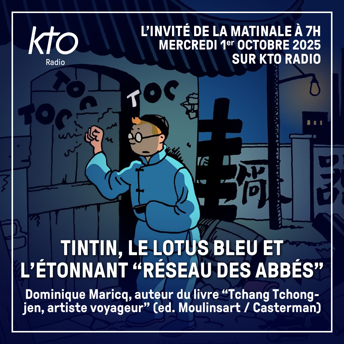 Tintin, Le Lotus bleu et l’étonnant « réseau des abbés » episode artwork