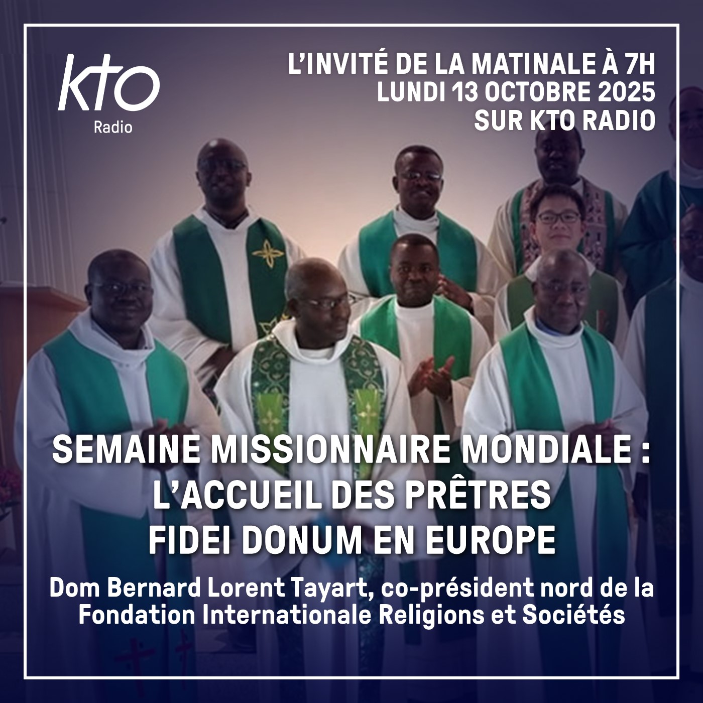 Semaine Missionnaire Mondiale : l’accueil des prêtres fidei donum en Europe episode artwork