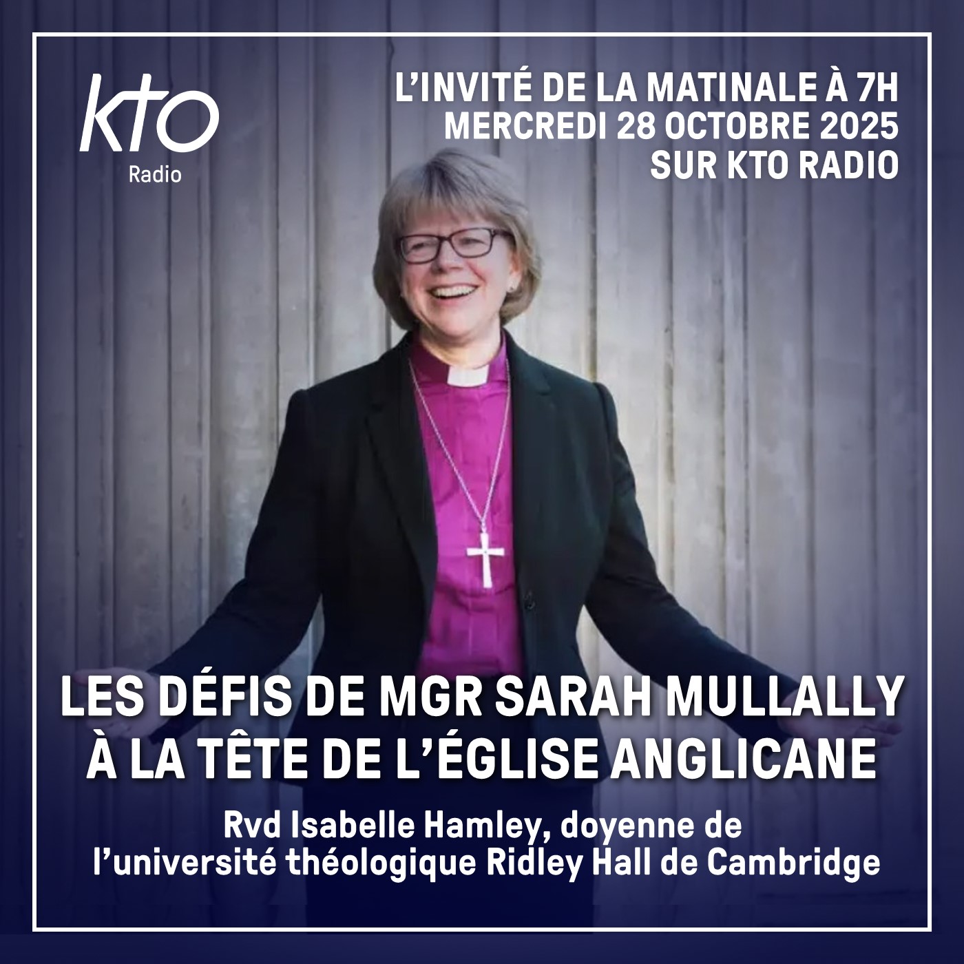 Les défis de Mgr Sarah Mullally à la tête de l’Église anglicane episode artwork
