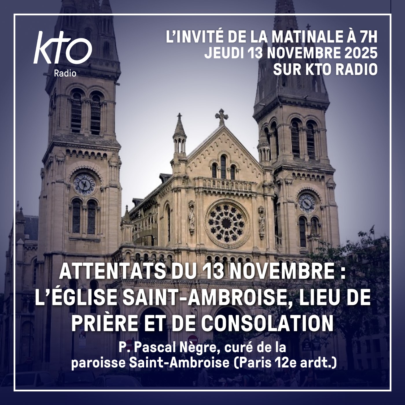 Attentats du 13 novembre : l’église Saint-Ambroise, lieu de prière et de consolation episode artwork