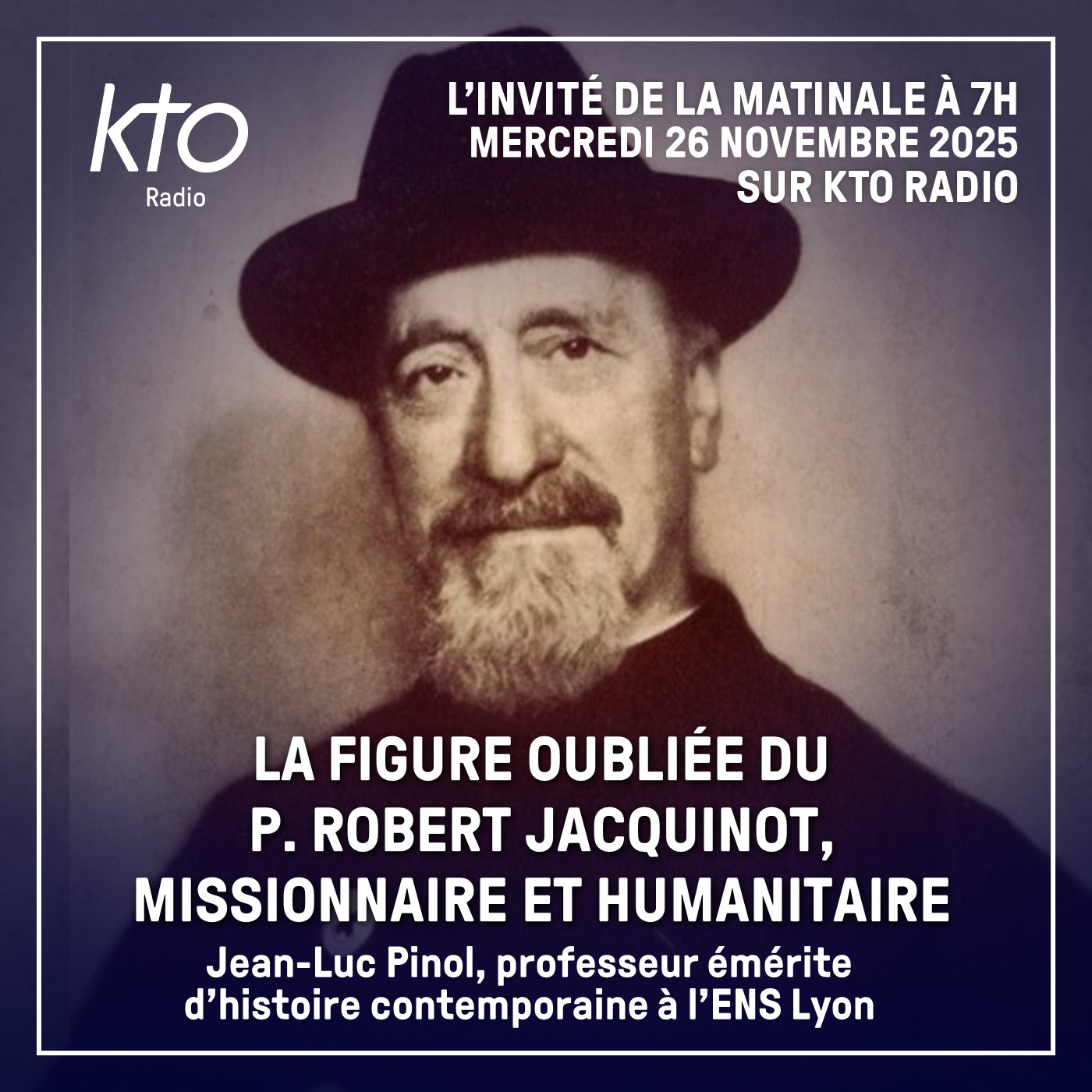 La figure oubliée du P. Robert Jacquinot, missionnaire et humanitaire episode artwork