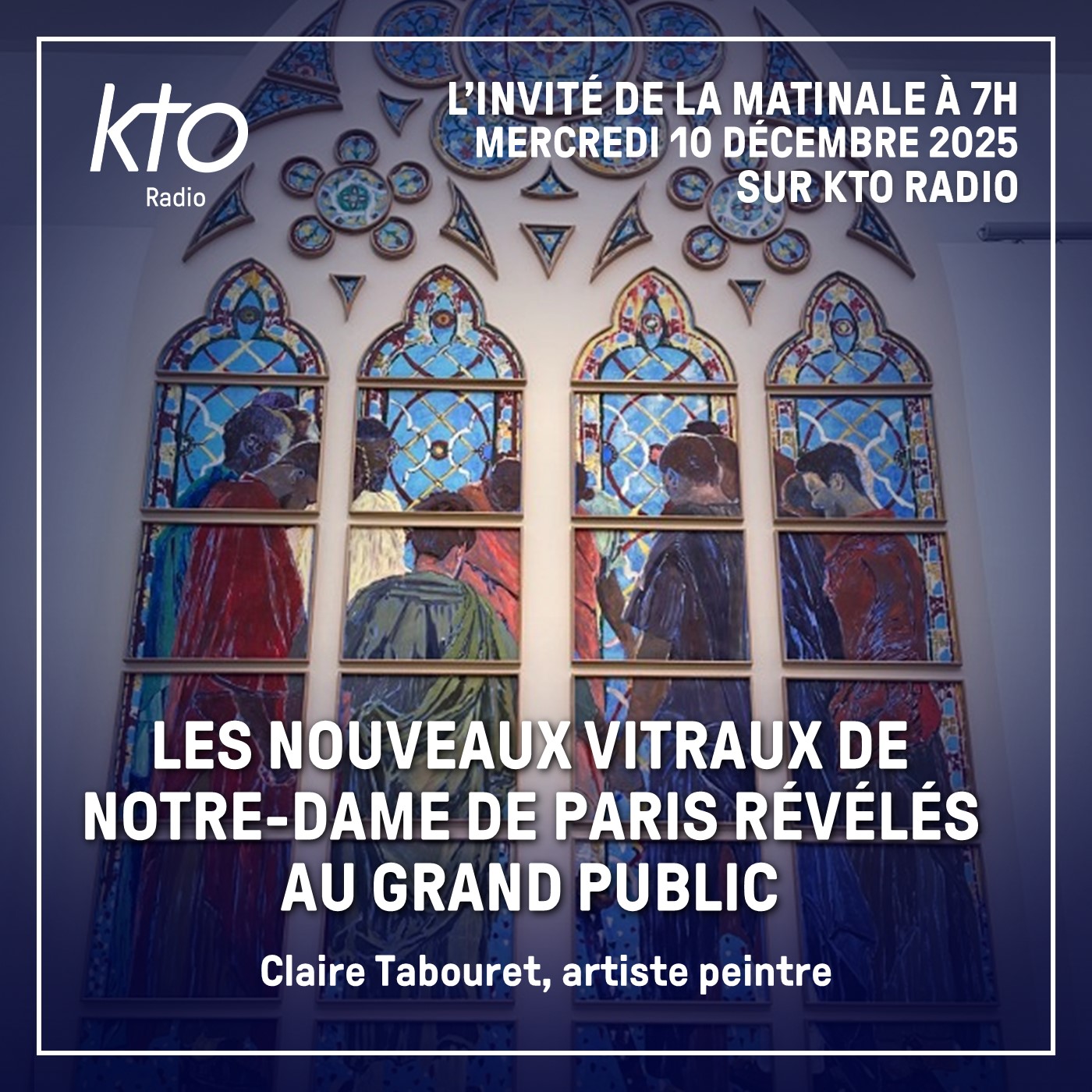 Les nouveaux vitraux de Notre-Dame de Paris révélés au grand public episode artwork