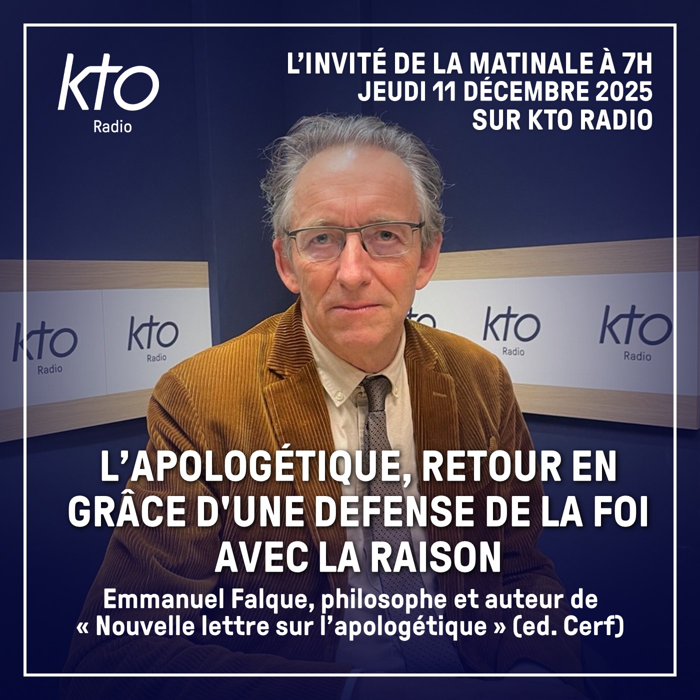 L’apologétique, retour en grâce d’une défense de la foi avec la raison episode artwork