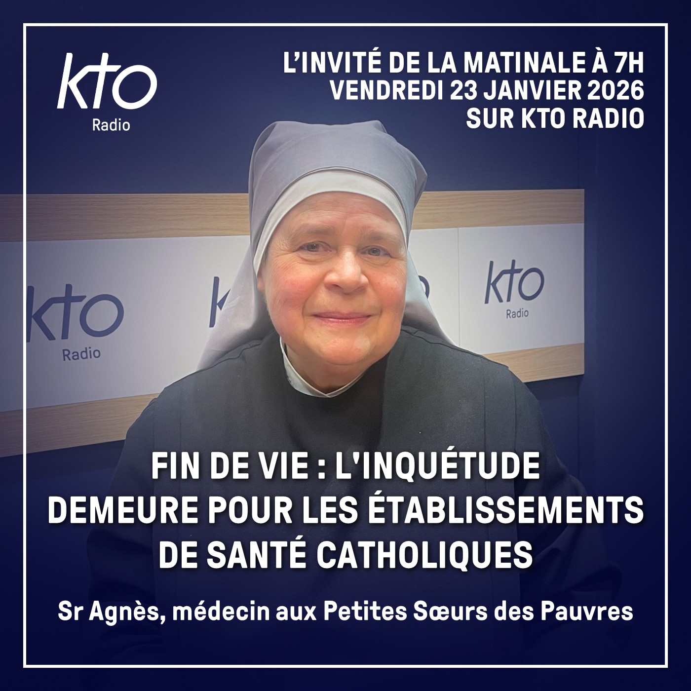 Fin de vie : l’inquiétude demeure pour les établissements de santé catholiques episode artwork