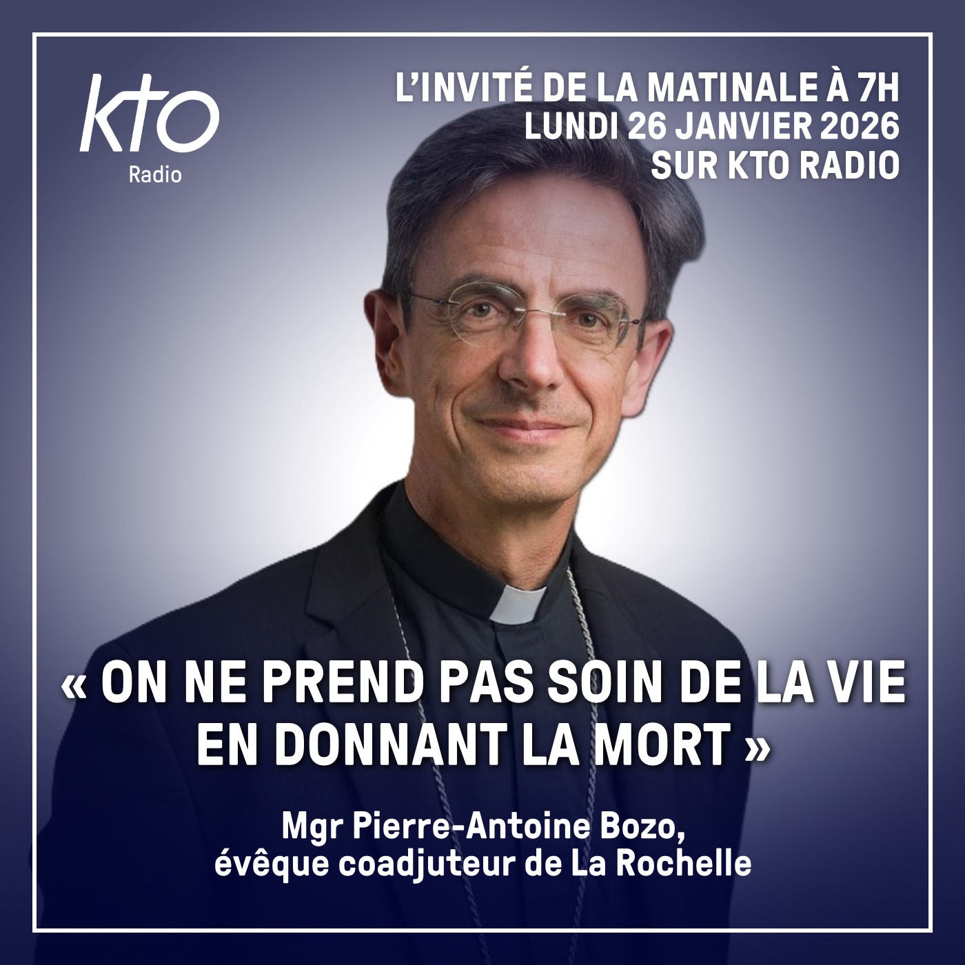 « On ne prend pas soin de la vie en donnant la mort » episode artwork